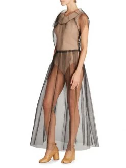 Maison Margiela Sheer Fit-And-Flare Dress 9 Maison Margiela Sheer Fit-And-Flare Dress -Safavieh And Maison Margiela Sales unnamed file 1006