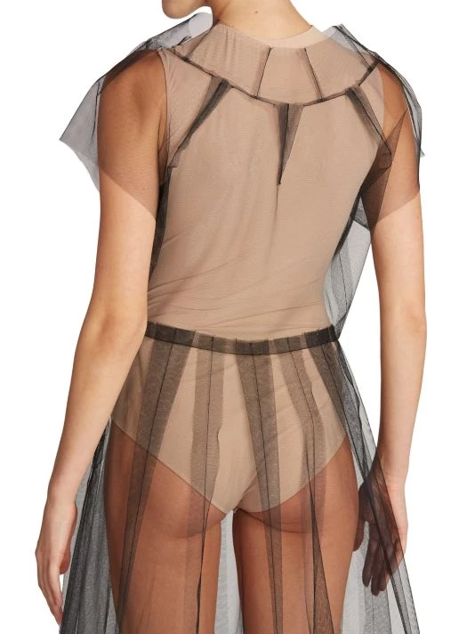 Maison Margiela Sheer Fit-And-Flare Dress 7 Maison Margiela Sheer Fit-And-Flare Dress - Image 5