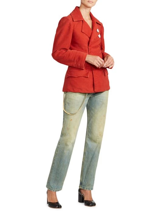 Maison Margiela Memory Double-Breasted Blazer 4 Maison Margiela Memory Double-Breasted Blazer - Image 2