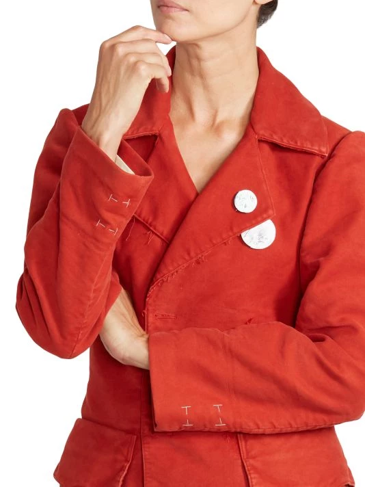 Maison Margiela Memory Double-Breasted Blazer 8 Maison Margiela Memory Double-Breasted Blazer - Image 6