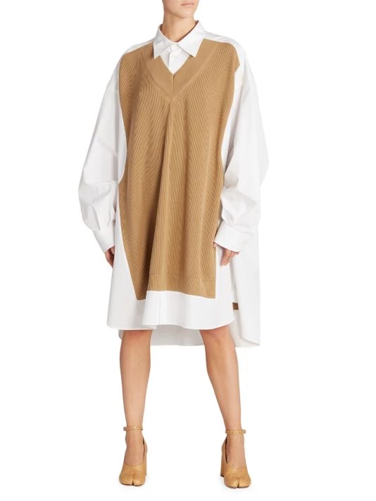 Maison Margiela Mix Media Shirtdress 5 Maison Margiela Mix Media Shirtdress - Image 3