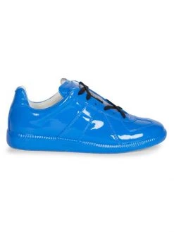 Maison Margiela Rubber Replica Low-Top Sneakers For Men Blue Klein -Safavieh And Maison Margiela Sales unnamed file 1035