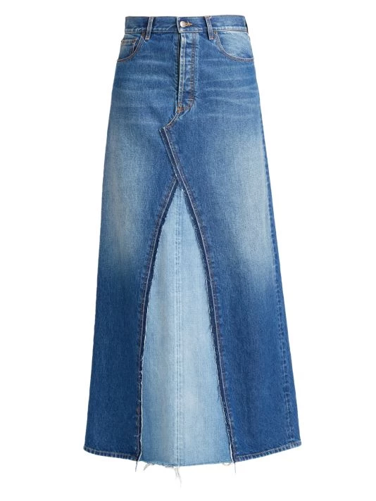 Maison Margiela Spliced Denim Maxi Skirt 3 Maison Margiela Spliced Denim Maxi Skirt