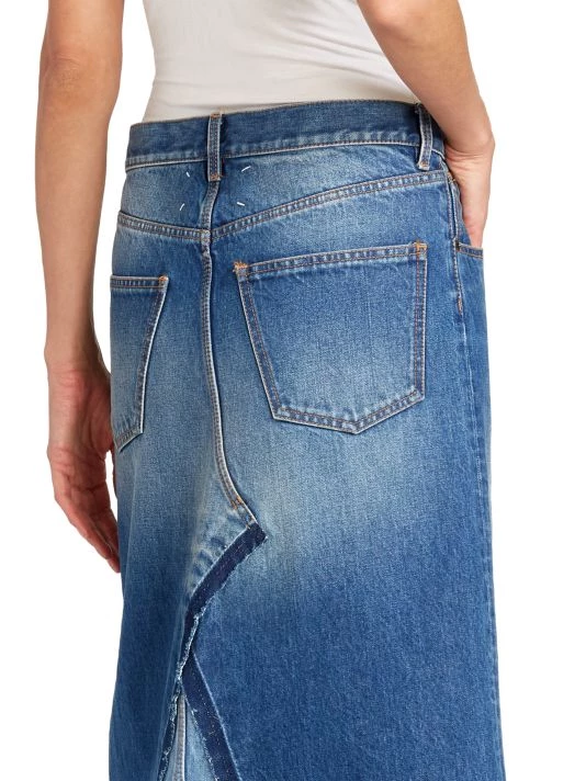 Maison Margiela Spliced Denim Maxi Skirt 8 Maison Margiela Spliced Denim Maxi Skirt - Image 6