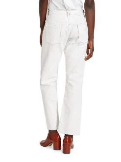 Maison Margiela Bianchetto Handpainted Staright-Leg Jeans -Safavieh And Maison Margiela Sales unnamed file 1106