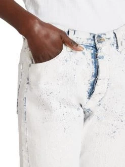 Maison Margiela Bianchetto Handpainted Staright-Leg Jeans -Safavieh And Maison Margiela Sales unnamed file 1107