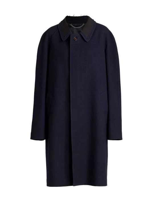 Maison Margiela Décortiqué Wool-Blend Car Coat 2 Maison Margiela Décortiqué Wool-Blend Car Coat