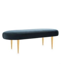 Safavieh Corinne Velvet Oval Bench 10 Safavieh Corinne Velvet Oval Bench -Safavieh And Maison Margiela Sales unnamed file 111