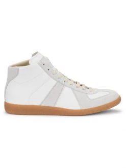 Maison Margiela Replica Leather High-Top Sneakers For Men Off White -Safavieh And Maison Margiela Sales unnamed file 1126