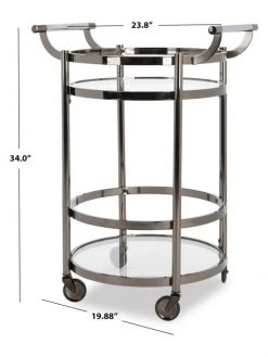 Safavieh Sienna Tiered Round Bar Cart 10 Safavieh Sienna Tiered Round Bar Cart -Safavieh And Maison Margiela Sales unnamed file 121