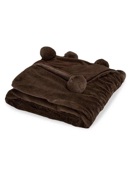 Safavieh Dalson Pom Pom Throw Pink 7 Safavieh Dalson Pom Pom Throw Pink - Image 5