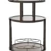 Safavieh Rio Round Bar Cart & Wine Rack 2 Safavieh Rio Round Bar Cart & Wine Rack -Safavieh And Maison Margiela Sales unnamed file 152