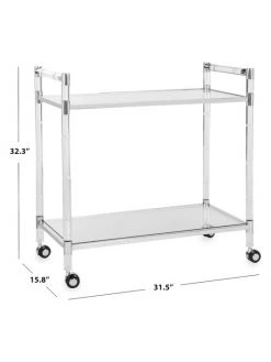 Safavieh Duval Acrylic Bar Trolley 12 Safavieh Duval Acrylic Bar Trolley -Safavieh And Maison Margiela Sales unnamed file 168