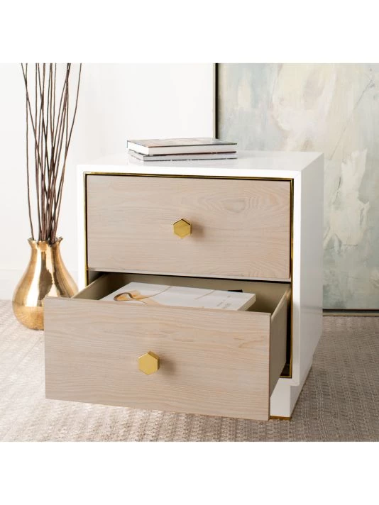 Safavieh Koa Two-Drawer Side Table 11 Safavieh Koa Two-Drawer Side Table - Image 9