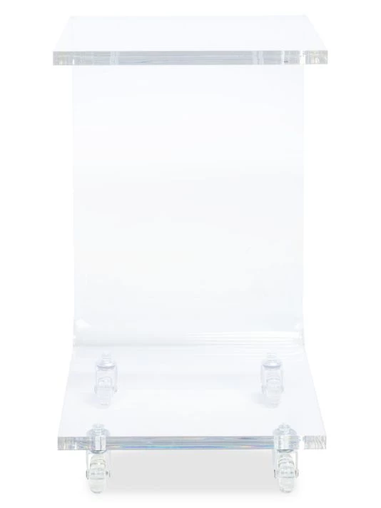 Safavieh Rollins Acrylic Bar Cart 5 Safavieh Rollins Acrylic Bar Cart - Image 3