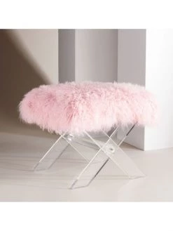 Safavieh Coraline Sheepskin Ottoman 11 Safavieh Coraline Sheepskin Ottoman -Safavieh And Maison Margiela Sales unnamed file 236