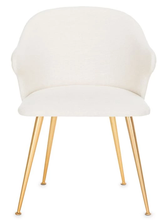 Safavieh Edmond Linen Blend Arm Chair 3 Safavieh Edmond Linen Blend Arm Chair