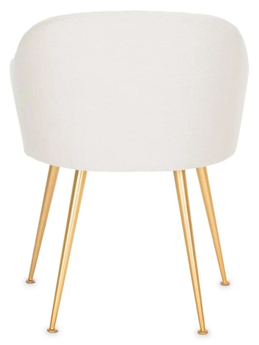 Safavieh Edmond Linen Blend Arm Chair 4 Safavieh Edmond Linen Blend Arm Chair - Image 2