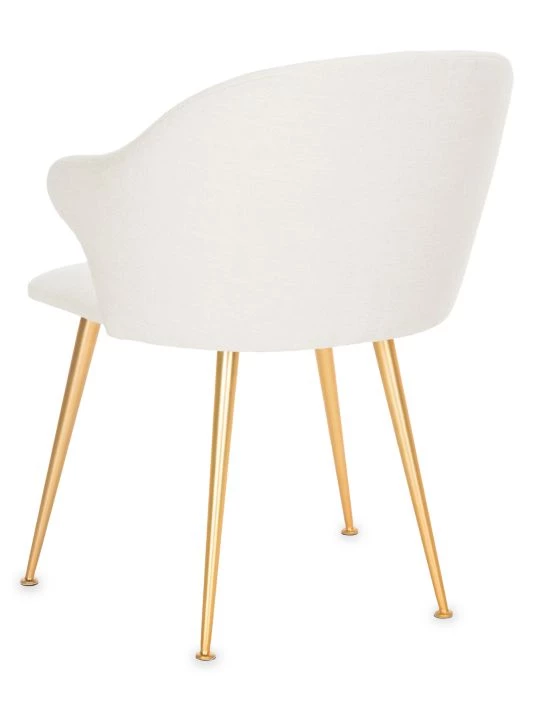 Safavieh Edmond Linen Blend Arm Chair 5 Safavieh Edmond Linen Blend Arm Chair - Image 3