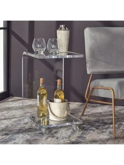 Safavieh Rollins Acrylic Bar Cart 15 Safavieh Rollins Acrylic Bar Cart -Safavieh And Maison Margiela Sales unnamed file 25