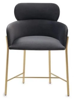 Safavieh Charlize Velvet Dining Chair Navy Gold -Safavieh And Maison Margiela Sales unnamed file 308