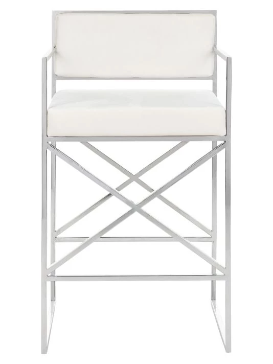 Safavieh Kian Velvet Directors Counter Stool 4 Safavieh Kian Velvet Directors Counter Stool - Image 2