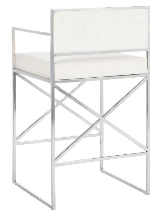 Safavieh Kian Velvet Directors Counter Stool 6 Safavieh Kian Velvet Directors Counter Stool - Image 4