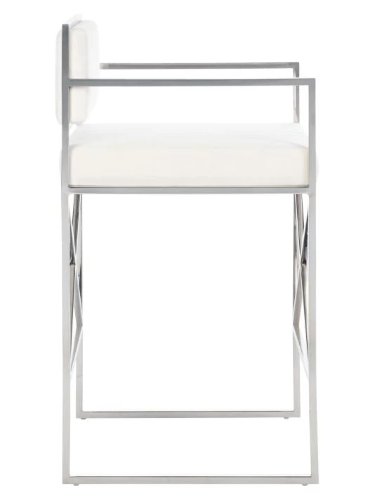 Safavieh Kian Velvet Directors Counter Stool 7 Safavieh Kian Velvet Directors Counter Stool - Image 5
