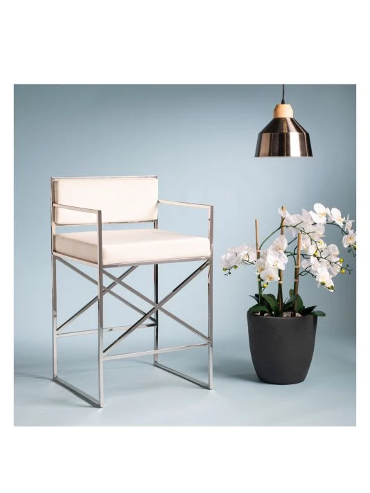 Safavieh Kian Velvet Directors Counter Stool 10 Safavieh Kian Velvet Directors Counter Stool - Image 8