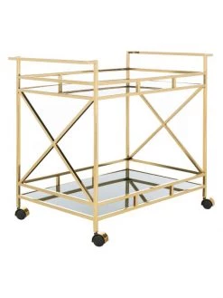 Safavieh Kehlani 2 Shelf Bar Cart