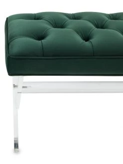 Safavieh Tourmaline Tufted Velvet Acrylic Bench 11 Safavieh Tourmaline Tufted Velvet Acrylic Bench -Safavieh And Maison Margiela Sales unnamed file 36