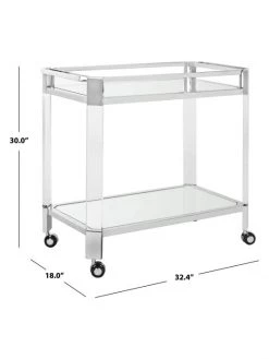 Safavieh Iago Acrylic Bar Trolley 12 Safavieh Iago Acrylic Bar Trolley -Safavieh And Maison Margiela Sales unnamed file 371