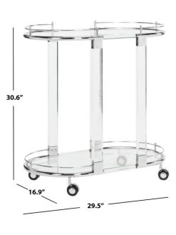 Safavieh Lennon Acrylic Bar Trolley 14 Safavieh Lennon Acrylic Bar Trolley -Safavieh And Maison Margiela Sales unnamed file 390