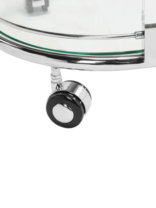 Safavieh Lennon Acrylic Bar Trolley 10 Safavieh Lennon Acrylic Bar Trolley - Image 8