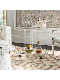 Safavieh Lennon Acrylic Bar Trolley 19 Safavieh Lennon Acrylic Bar Trolley -Safavieh And Maison Margiela Sales unnamed file 395
