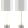 Safavieh 2-Piece Magdalene Marble Table Lamps 2 Safavieh 2-Piece Magdalene Marble Table Lamps -Safavieh And Maison Margiela Sales unnamed file 396