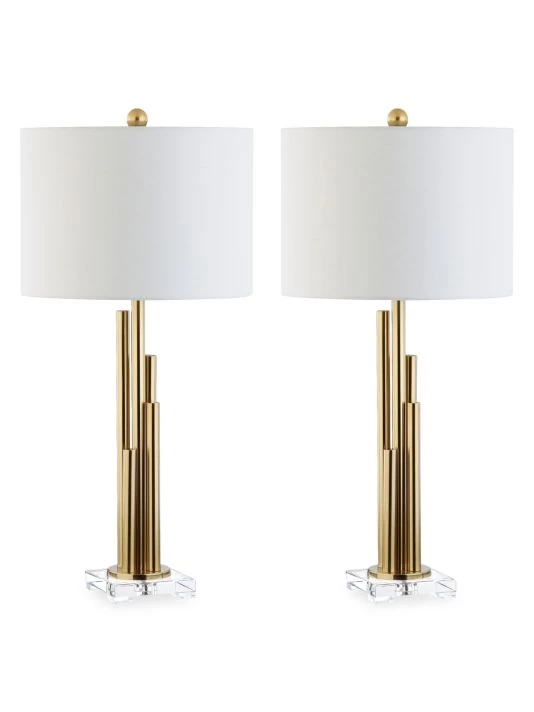 Safavieh 2-Piece Hopper Table Lamp Set 3 Safavieh 2-Piece Hopper Table Lamp Set