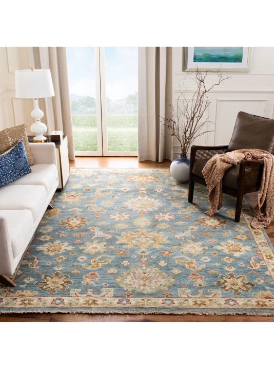 Safavieh Samarkand Wool Hand-Knotted Rug 4 Safavieh Samarkand Wool Hand-Knotted Rug - Image 2