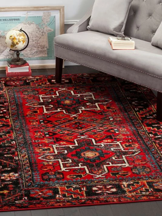 Safavieh Vintage Hamadan 211 Rug 4 Safavieh Vintage Hamadan 211 Rug - Image 2