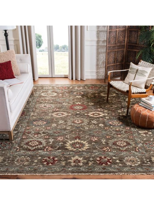 Safavieh Samarkand Wool Hand-Knotted Rugs 4 Safavieh Samarkand Wool Hand-Knotted Rugs - Image 2
