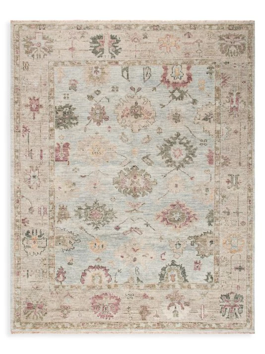 Safavieh Samarkand SRK163L-8 Wool Hand-Knotted Rug 3 Safavieh Samarkand SRK163L-8 Wool Hand-Knotted Rug