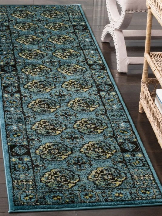 Safavieh Vintage Hamadan 212 Runner Rug 4 Safavieh Vintage Hamadan 212 Runner Rug - Image 2