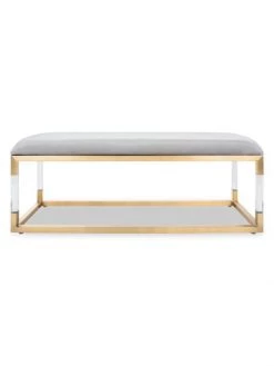 Safavieh Bernadine Acrylic Bench