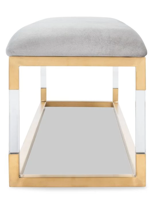 Safavieh Bernadine Acrylic Bench 4 Safavieh Bernadine Acrylic Bench - Image 2