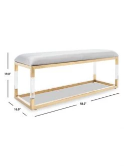 Safavieh Bernadine Acrylic Bench 12 Safavieh Bernadine Acrylic Bench -Safavieh And Maison Margiela Sales unnamed file 50