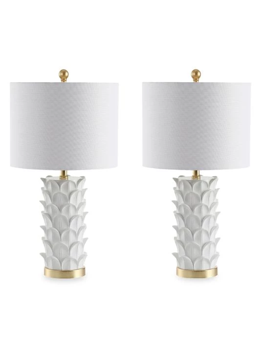 Safavieh 2-Piece Nico Table Lamp Set 3 Safavieh 2-Piece Nico Table Lamp Set