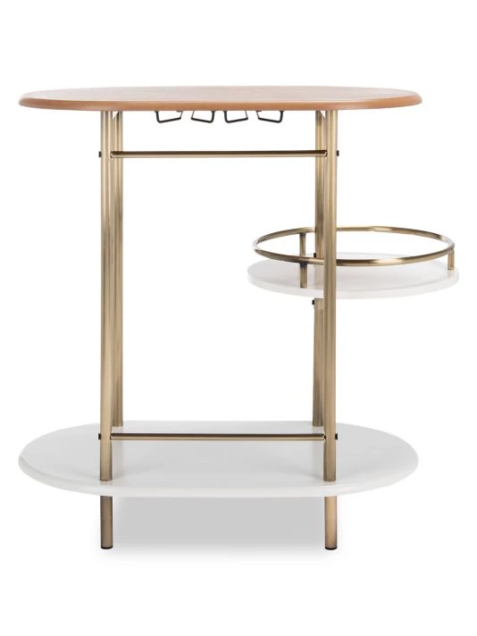 Safavieh Iva Tiered Swivel Bar Table 4 Safavieh Iva Tiered Swivel Bar Table - Image 2