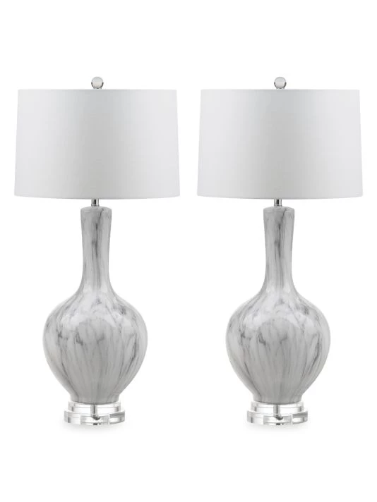 Safavieh 2-Piece Griffith Table Lamps 3 Safavieh 2-Piece Griffith Table Lamps