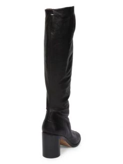 Maison Margiela Tabi Leather Knee-High Boots Black -Safavieh And Maison Margiela Sales unnamed file 578