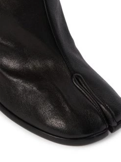 Maison Margiela Tabi Leather Knee-High Boots Black -Safavieh And Maison Margiela Sales unnamed file 581